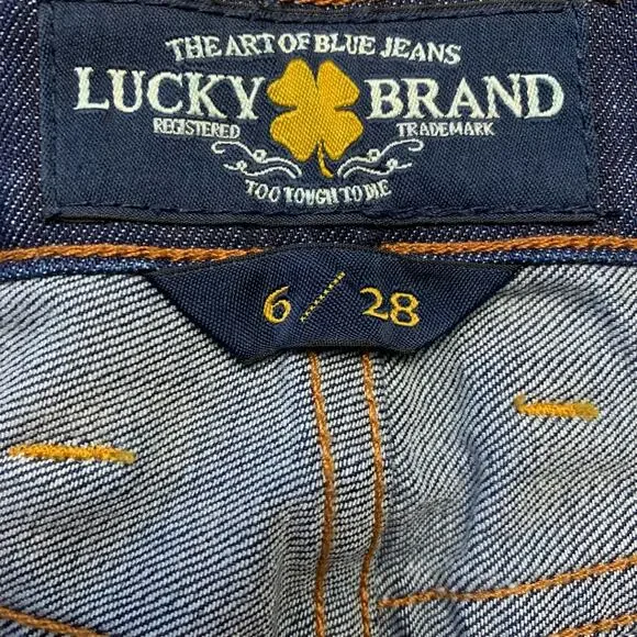 Lucky Brand Raw Edge Abby Short Size 6/28 - Picture 5 of 7